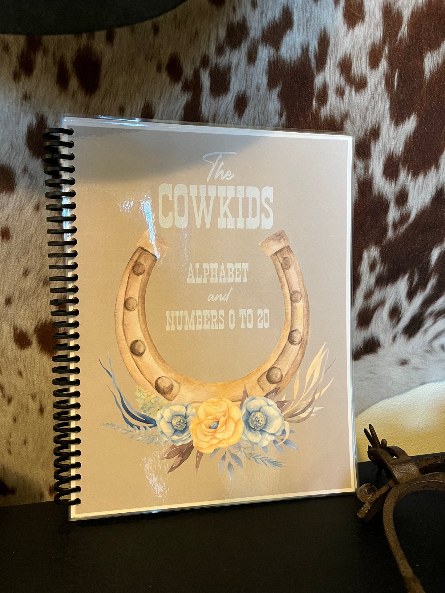 The Cowkids Alphabet and Numbers 0-20 - Dry Erase Workbook