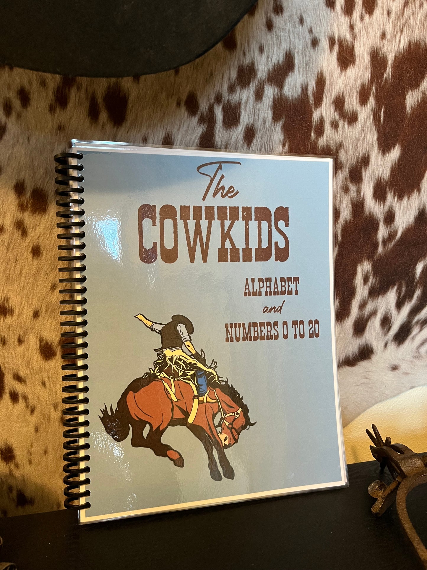 The Cowkids Alphabet and Numbers 0-20 - Dry Erase Workbook