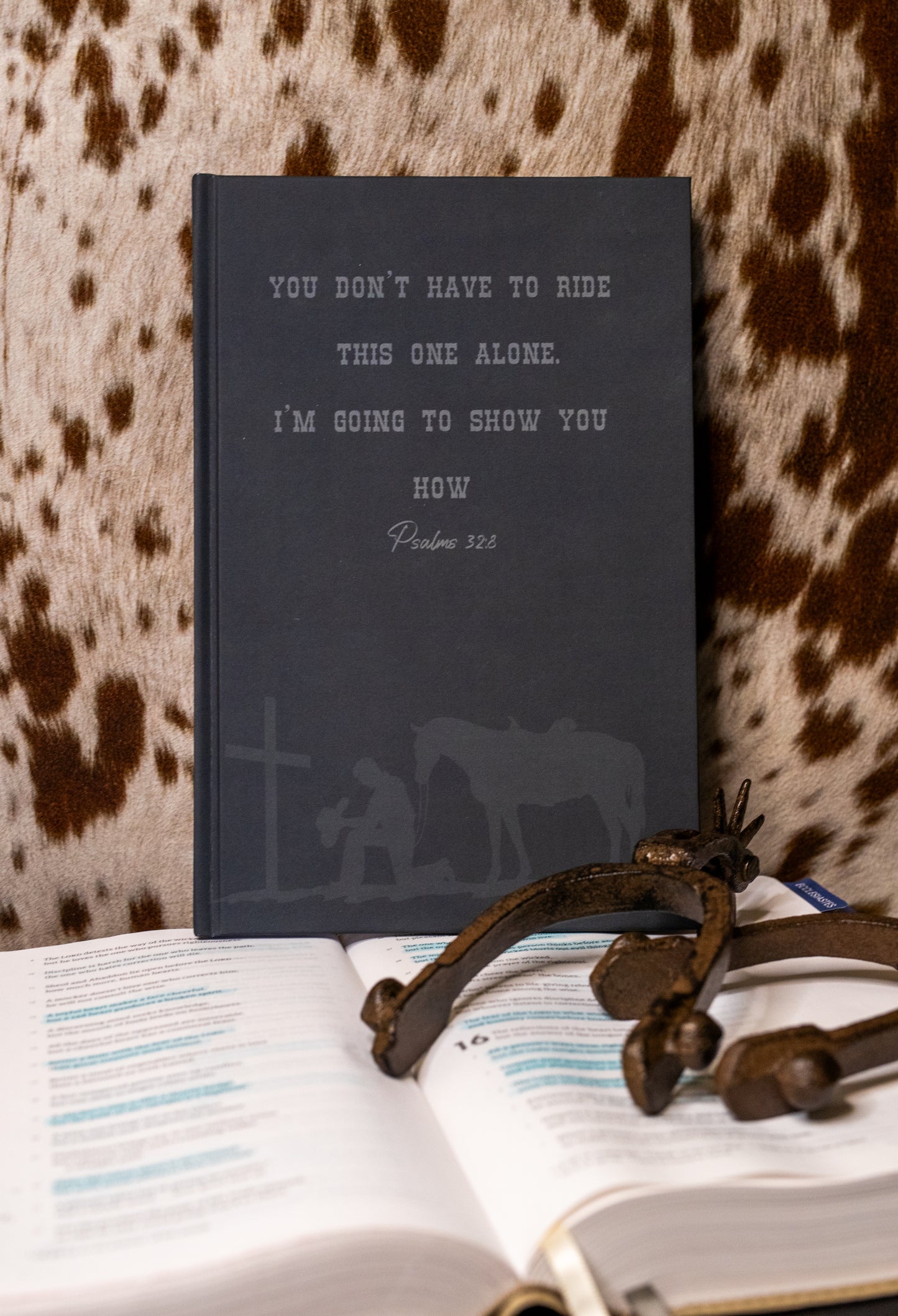 Bible Study Journal - Praying Cowboy