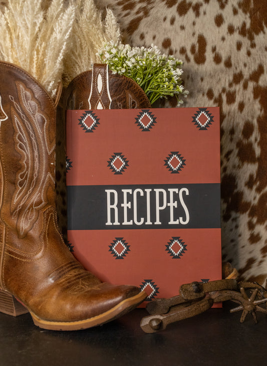 Recipe Book - Rustic Aztec