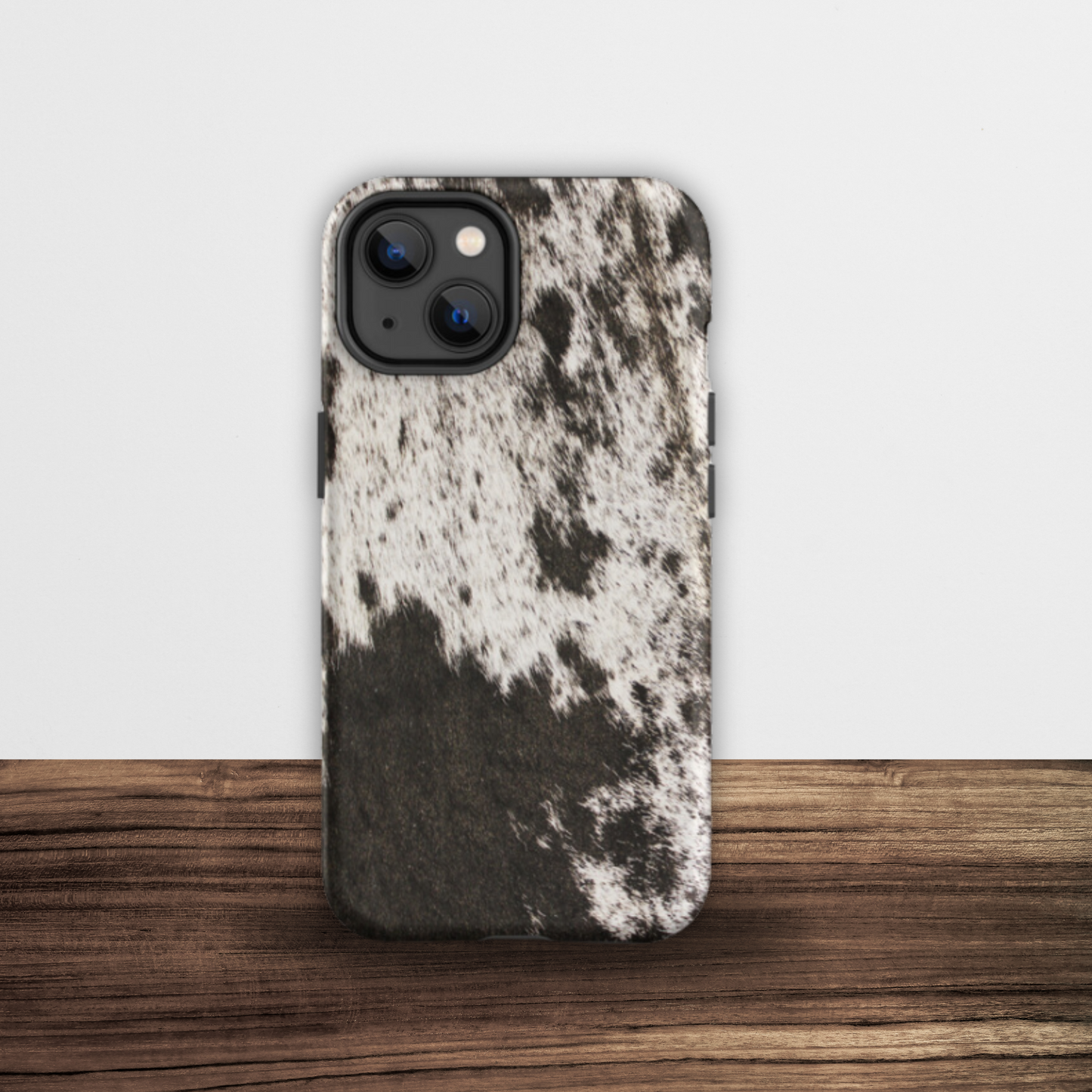 Printed Cowhide Tough iPhone Case - 2