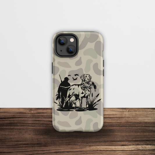 Duck Hunting Camo Tough iPhone Case