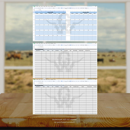 2026 Cattle Records Spreadsheet