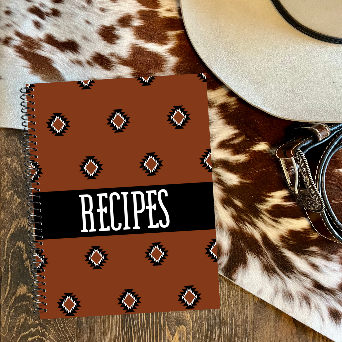 Recipe Book - Rustic Aztec