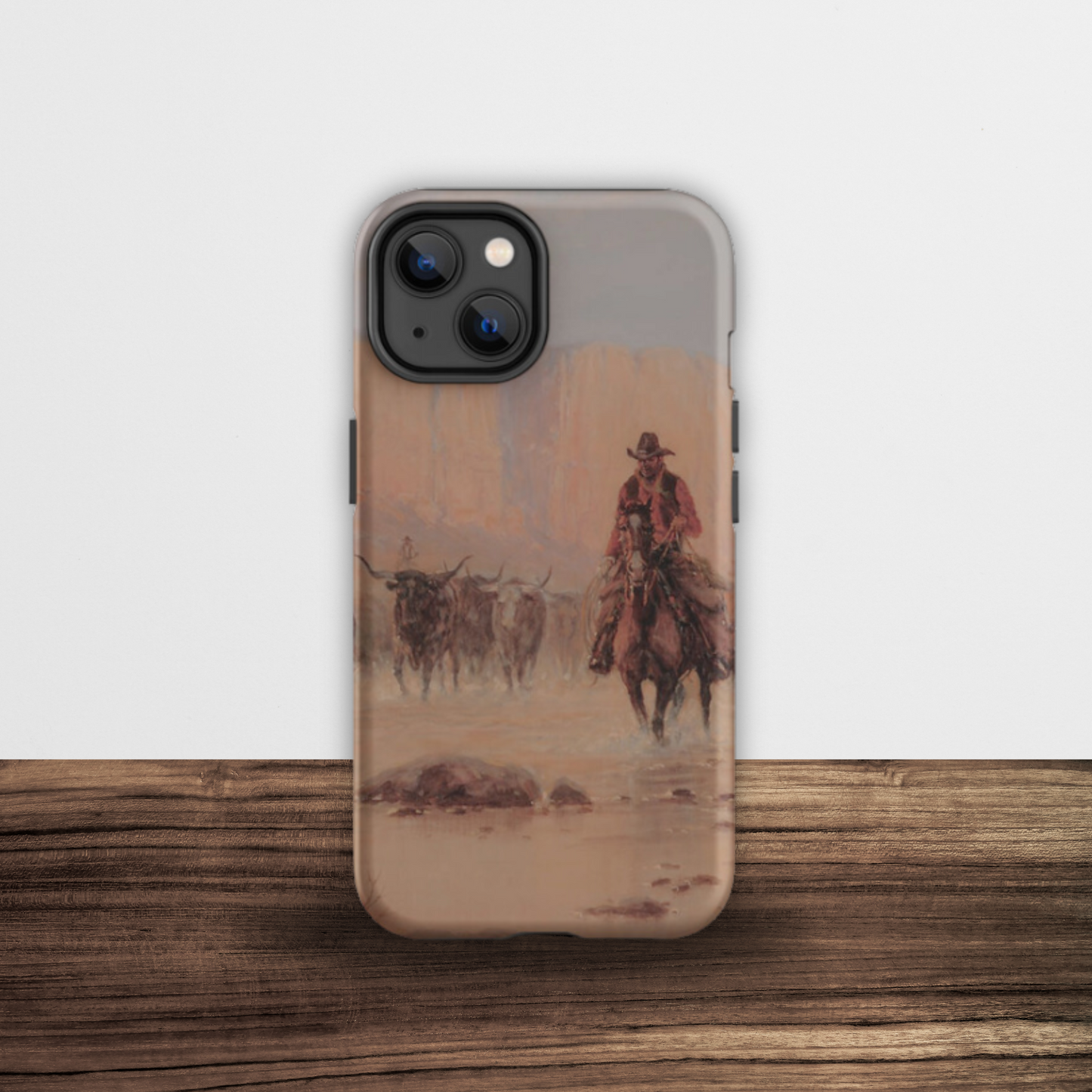 Cattle Drive Tough iPhone Case