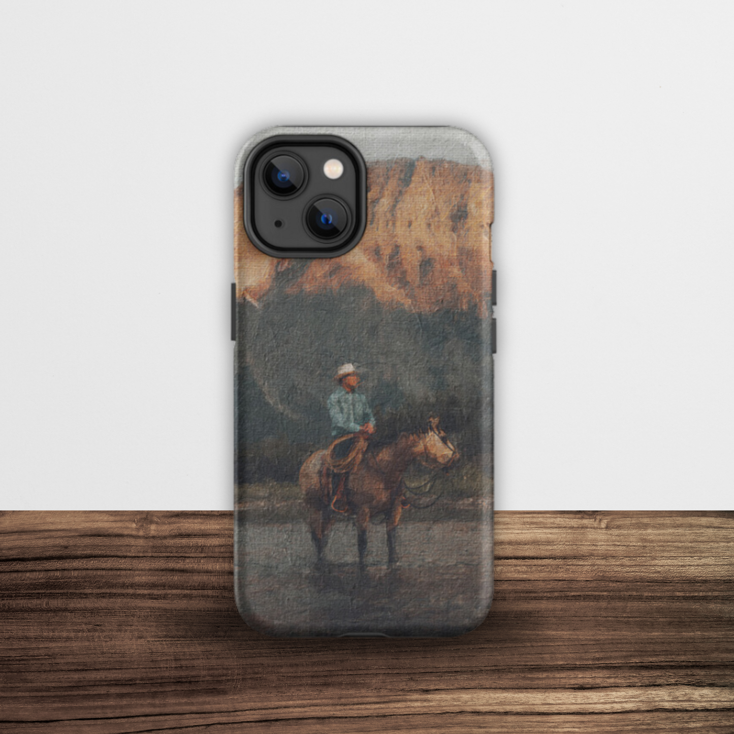 The Lone Cowboy Tough iPhone Case