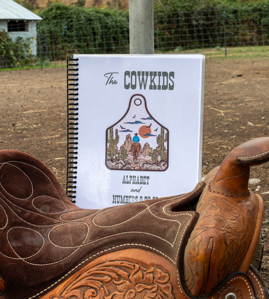 The Cowkids Alphabet and Numbers 0-20 - Dry Erase Workbook