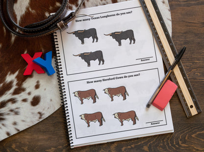 The Cowkid Workbook - The Cowboy Rides Away